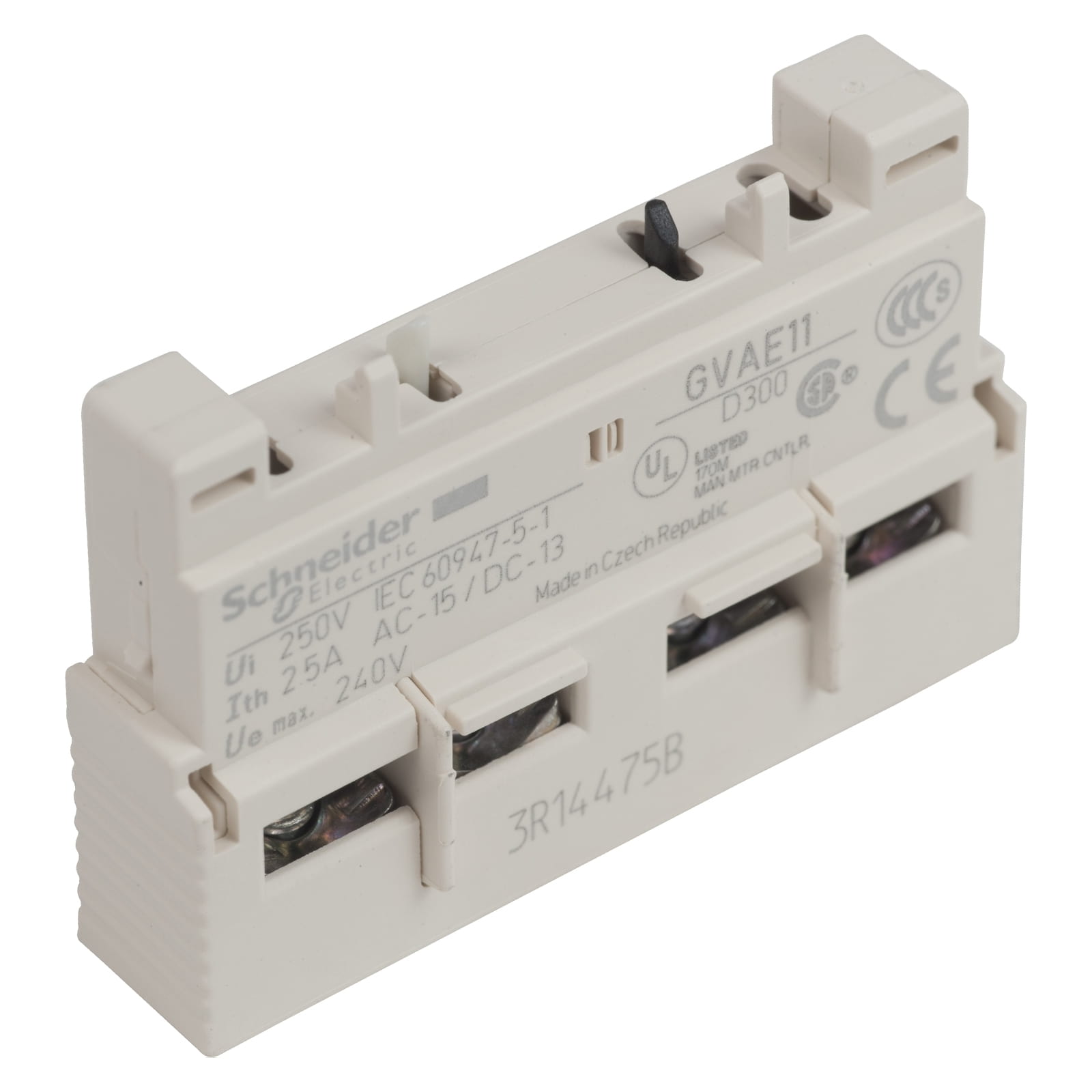 Ships FREE GR130 New Schneider Electric Auxiliary Contact Block GVAE11 