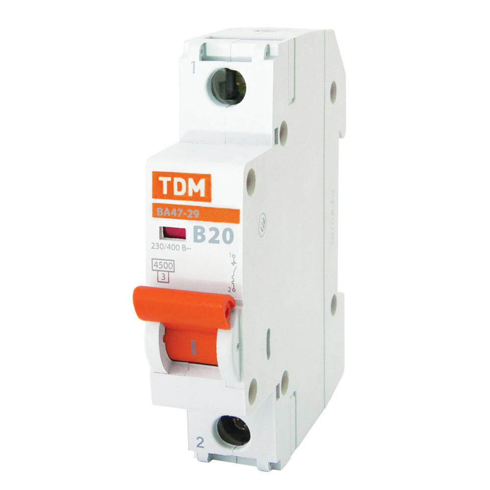 Автоматический выключатель ВА47-29 TDM SQ0206-0011