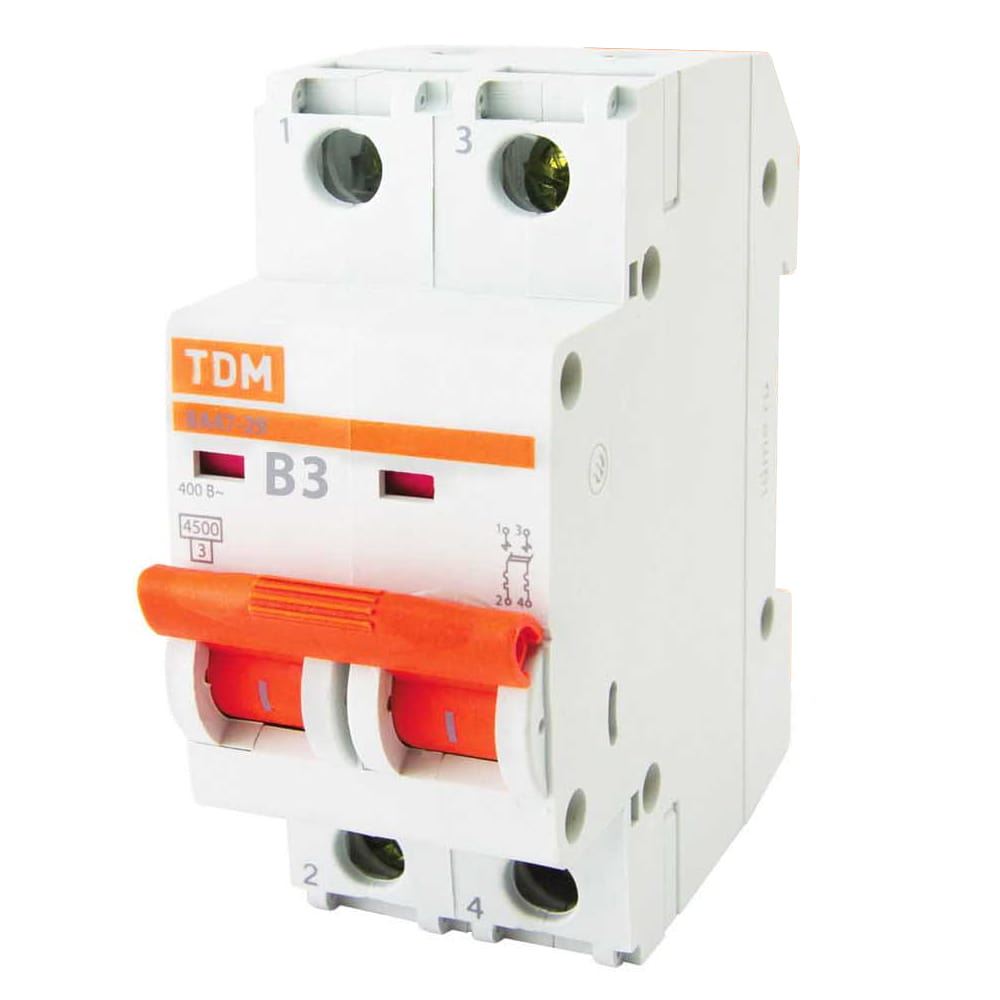 Автоматический выключатель ВА47-29 TDM SQ0206-0019