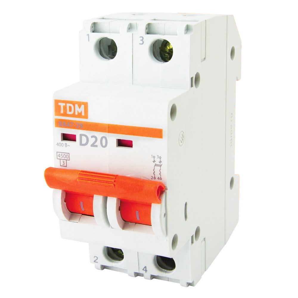 Автоматический выключатель ВА47-29 TDM SQ0206-0158
