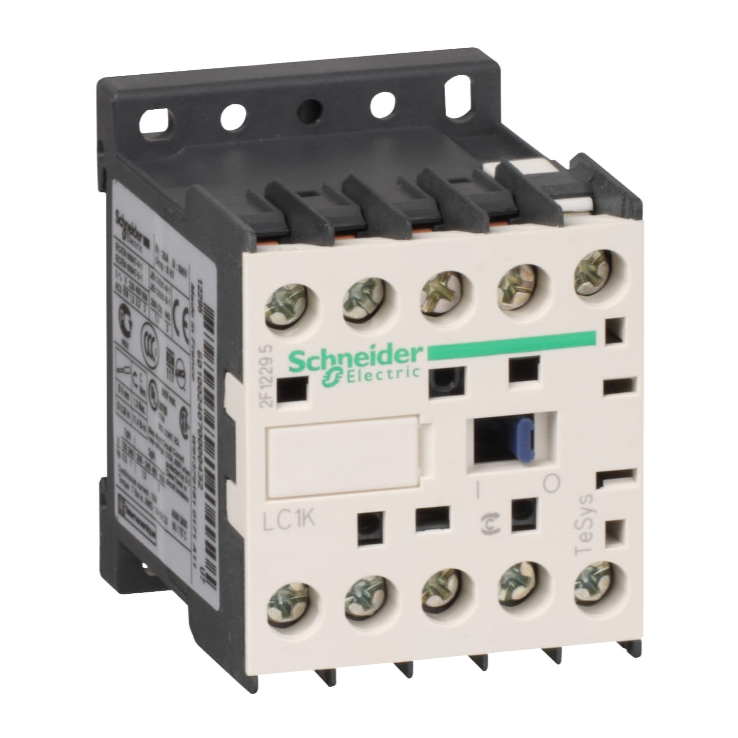 Motor Contacto Rail Mount AC Contactor Normally Open 6A 220V/230V 50/60HZ Replacement Household DIN Rail Contactor AC Contactor 2 Pole Electric Contactor