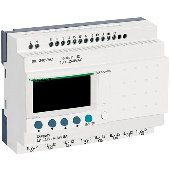 SR2A201FU Compact smart relay Zelio Logic