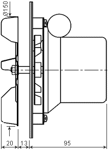 габаритные размеры вентилятора ST73
