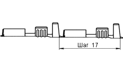 Шаг наконечников в бухте