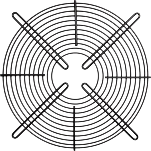 Решетка d300 плоская