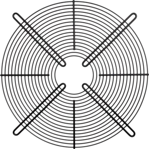 Решетка d400 плоская