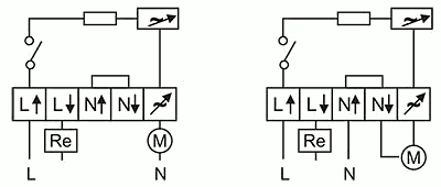 Электрическая схема подключения регуляторов CPM 800W