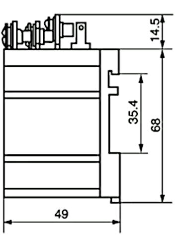 силовое реле JQX-58F