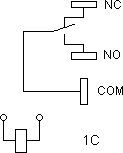 Электрическая схема реле NT90TP