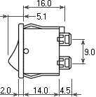 размеры переключателя H8500B