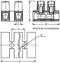 клеммная колодка DG10H-0