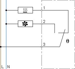 Connection diagram FLZ 510 3K 0...+60°C