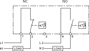 Схема подключения термостата FLZ 541