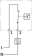 KTO1140.0-00 thermostat electric diagram
