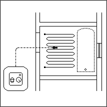 установка регулируемого термостата OTN-1991H11