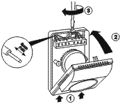 Installation of thermostat NTL