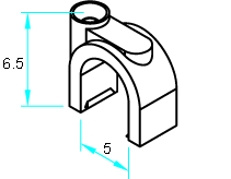 HDS-5 bracket dimensions