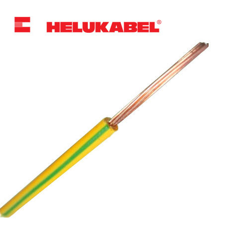 Монтажный провод H07 V-K 1.5мм² 29130 желто-зеленый