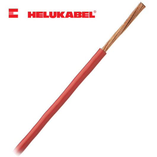 PVC insulated wire H07 V-K 29133 red