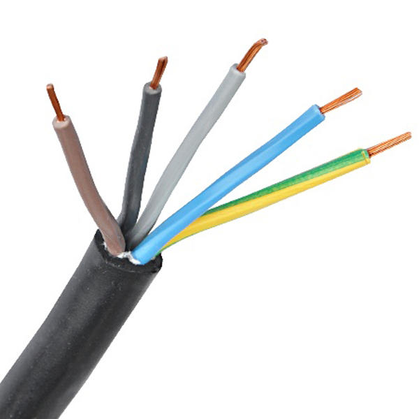 estimular Pautas corriente 29472 Flexible control cable H05VV-F 5G1.5mm² black Helukabel